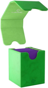 10. Gamegenic: Squire PLUS 100+ XL - Pudełko na Karty - Green